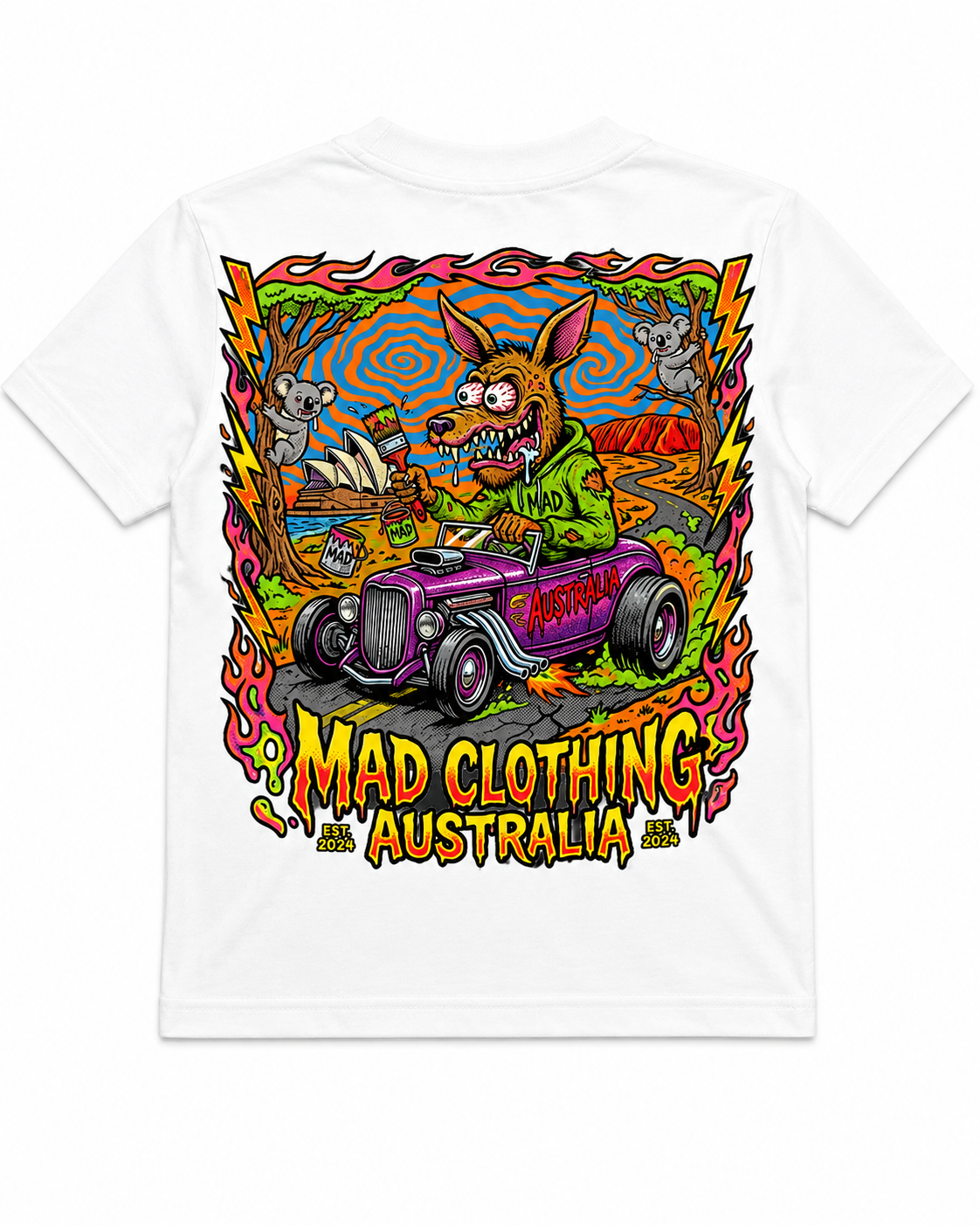 Kids Mad Roo T Shirt