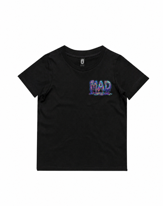 Kids Mad Skull T Shirt