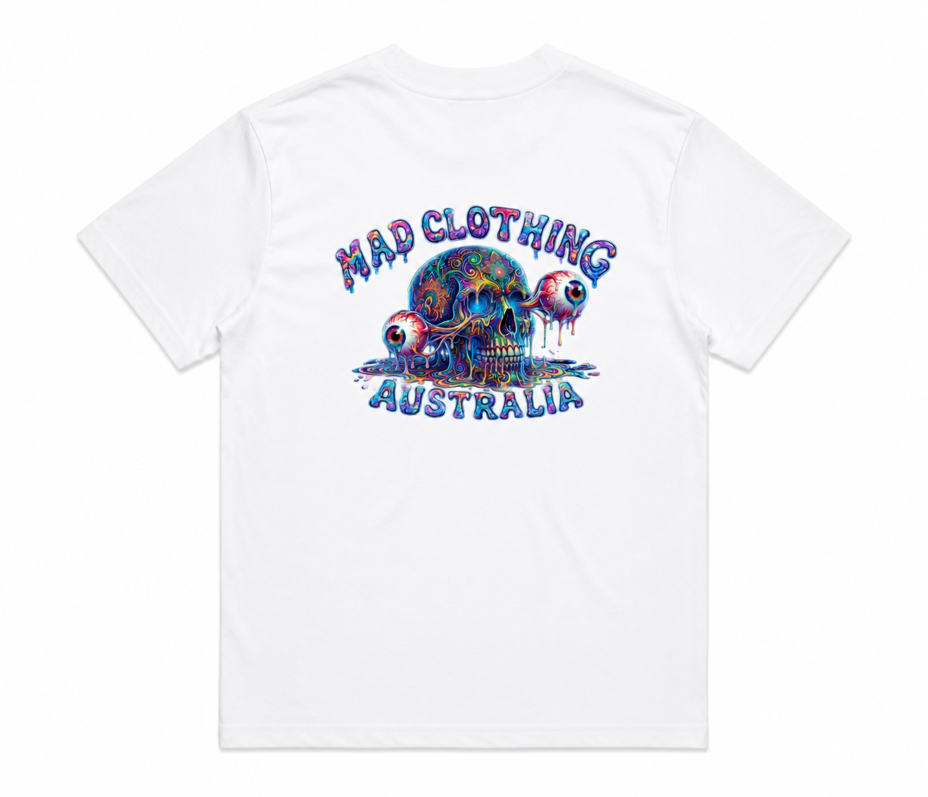 Kids Mad Skull T Shirt