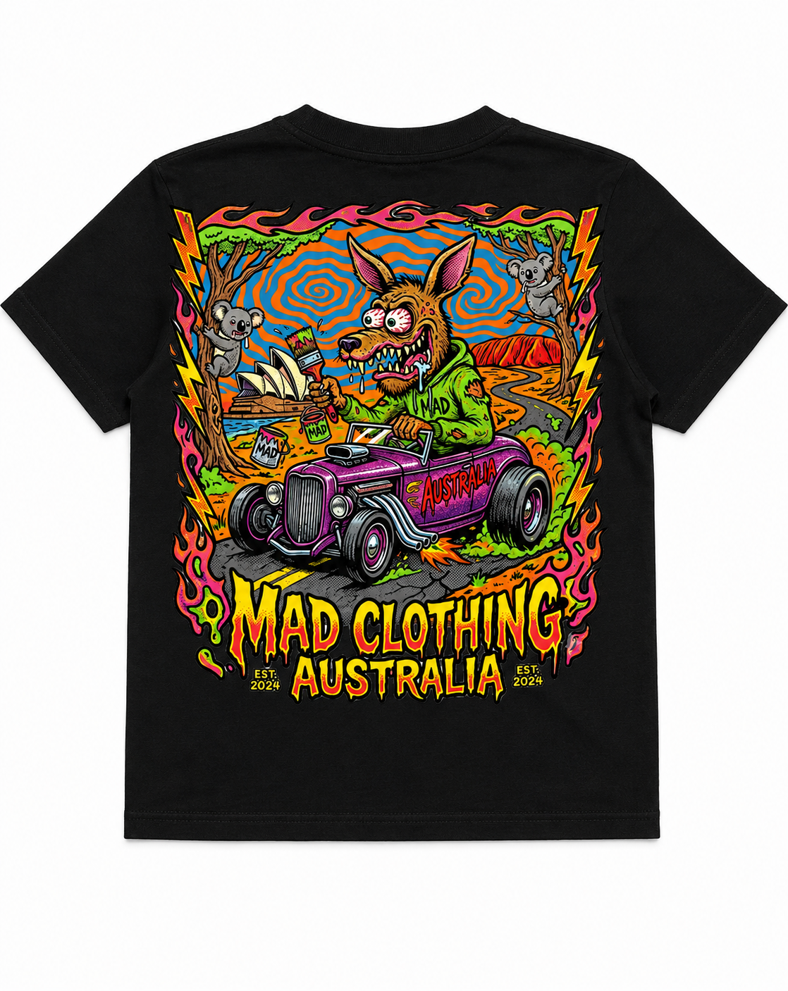 Kids Mad Roo T Shirt