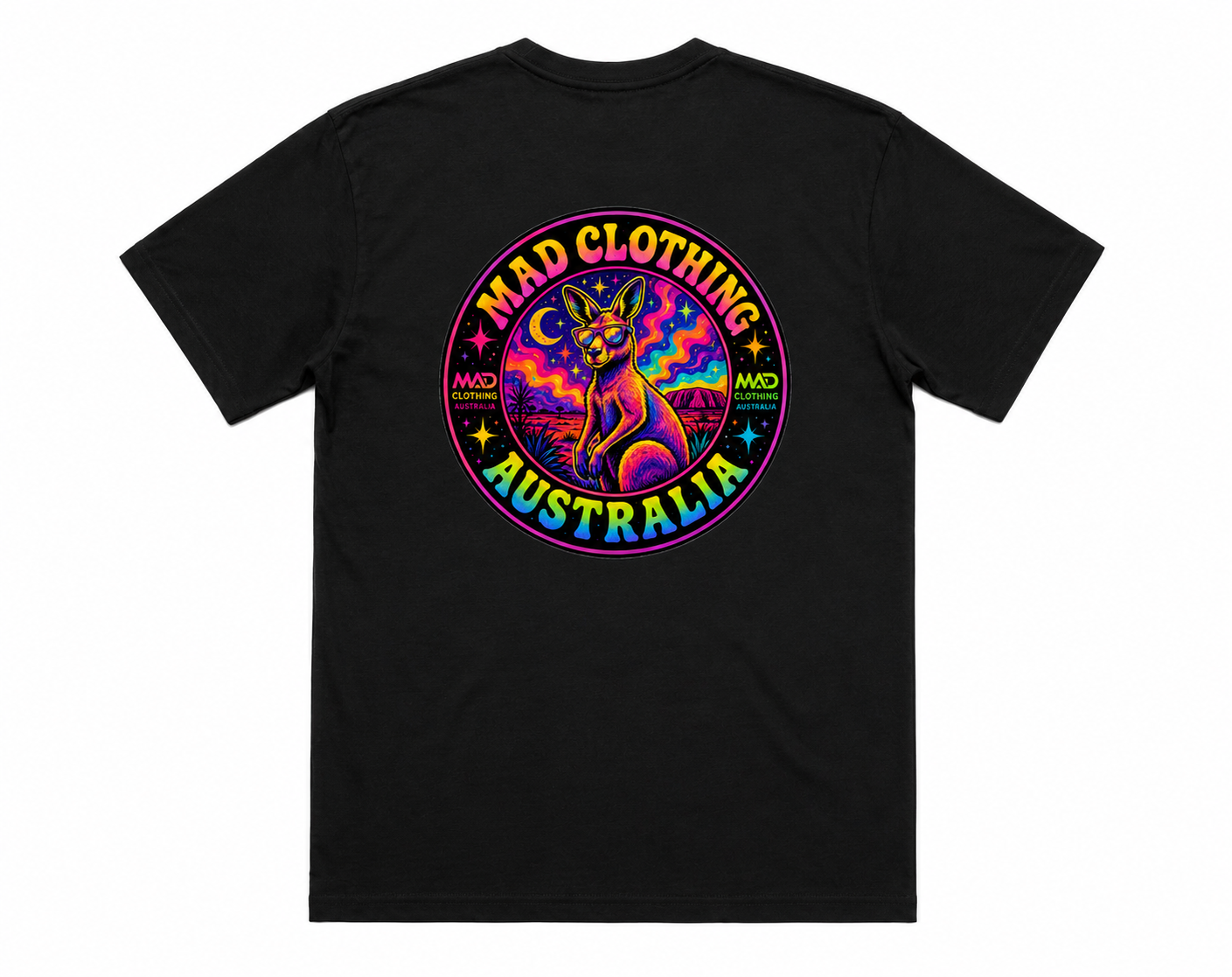 Psychedelic Kangaroo T Shirt